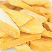 Dados de mango liofilizados