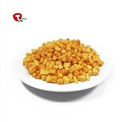 Dados de papaya liofilizados