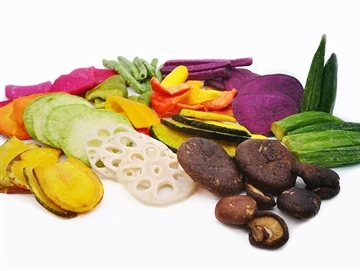 ¿Qué verduras hay en los chips de verduras?