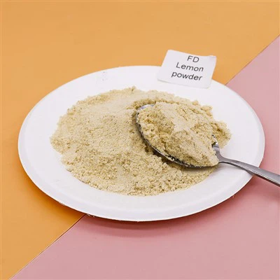 Polvo de limón seco