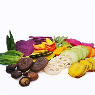 ¿Está bien comer verduras deshidratadas?